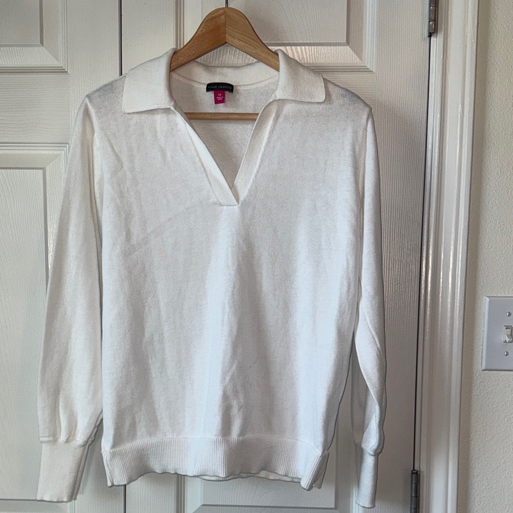 Vince Camuto White Sweater
